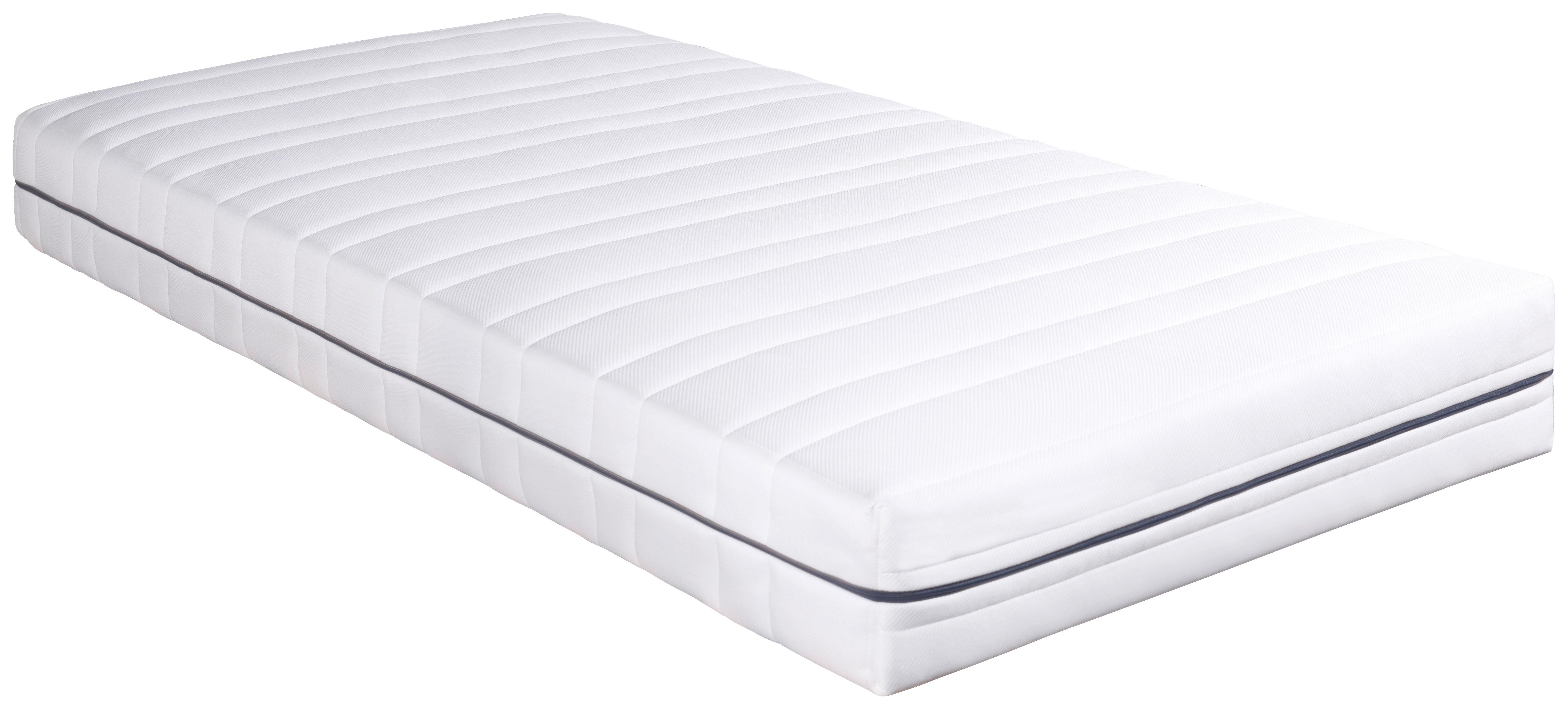 Taschenfederkernmatratze Antonio 120x200 cm H3 H: 20 cm - Weiß, Basics, Textil (120/200cm) - MID.YOU