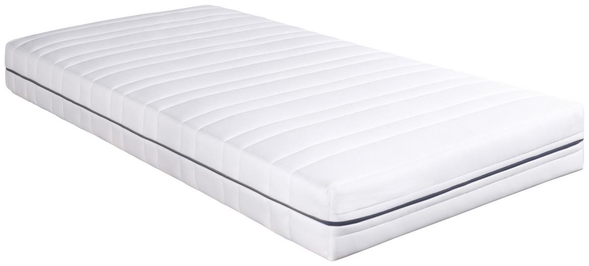 Taschenfederkernmatratze Antonio 80x200 cm H3 H: 20 cm - Weiß, Basics, Textil (80/200cm) - MID.YOU