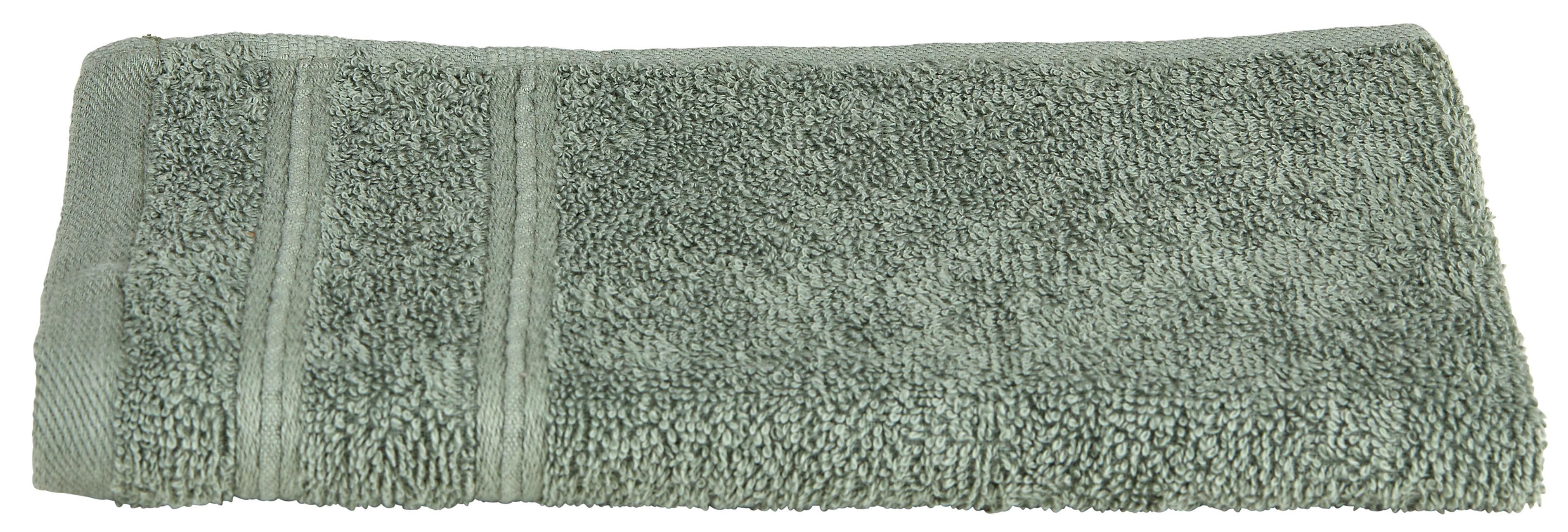 Ručník Pro Hosty Melanie, 30/50cm, Zelená - zelená, textil (30/50cm) - Modern Living
