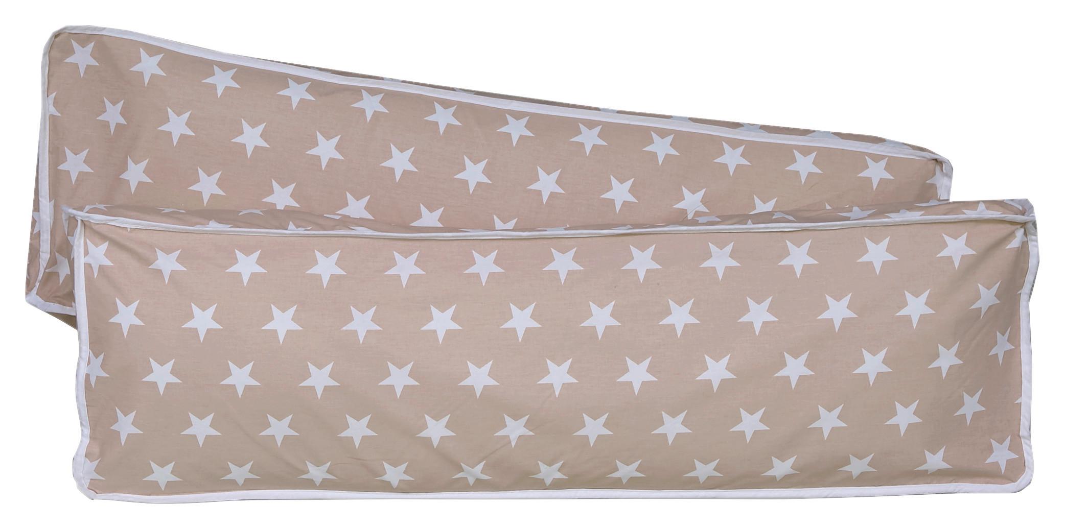 Opěrný Polštář Lino Béžový - béžová, Moderní, textil (98/40cm) - MID.YOU