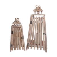 Laterne Lena - Natur (21/21/42cm)