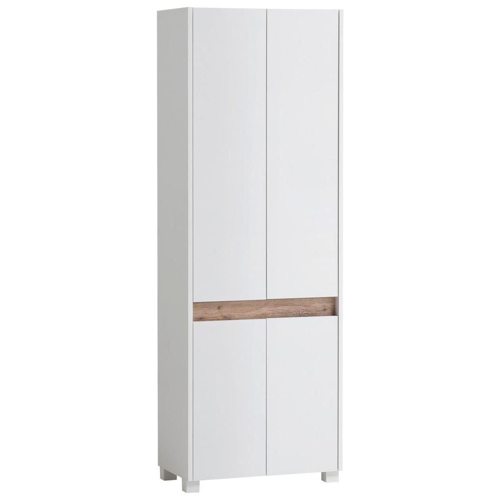 Schuhschrank Cosmo Weiß 4-Türig B: 56,9 Cm