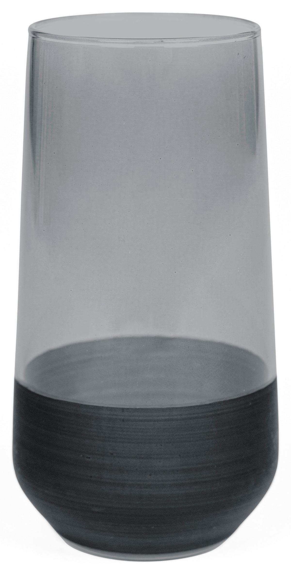 Pohár na longdrink Black, 470ml - čierna, Modern, sklo (6,5/15cm) - Mömax