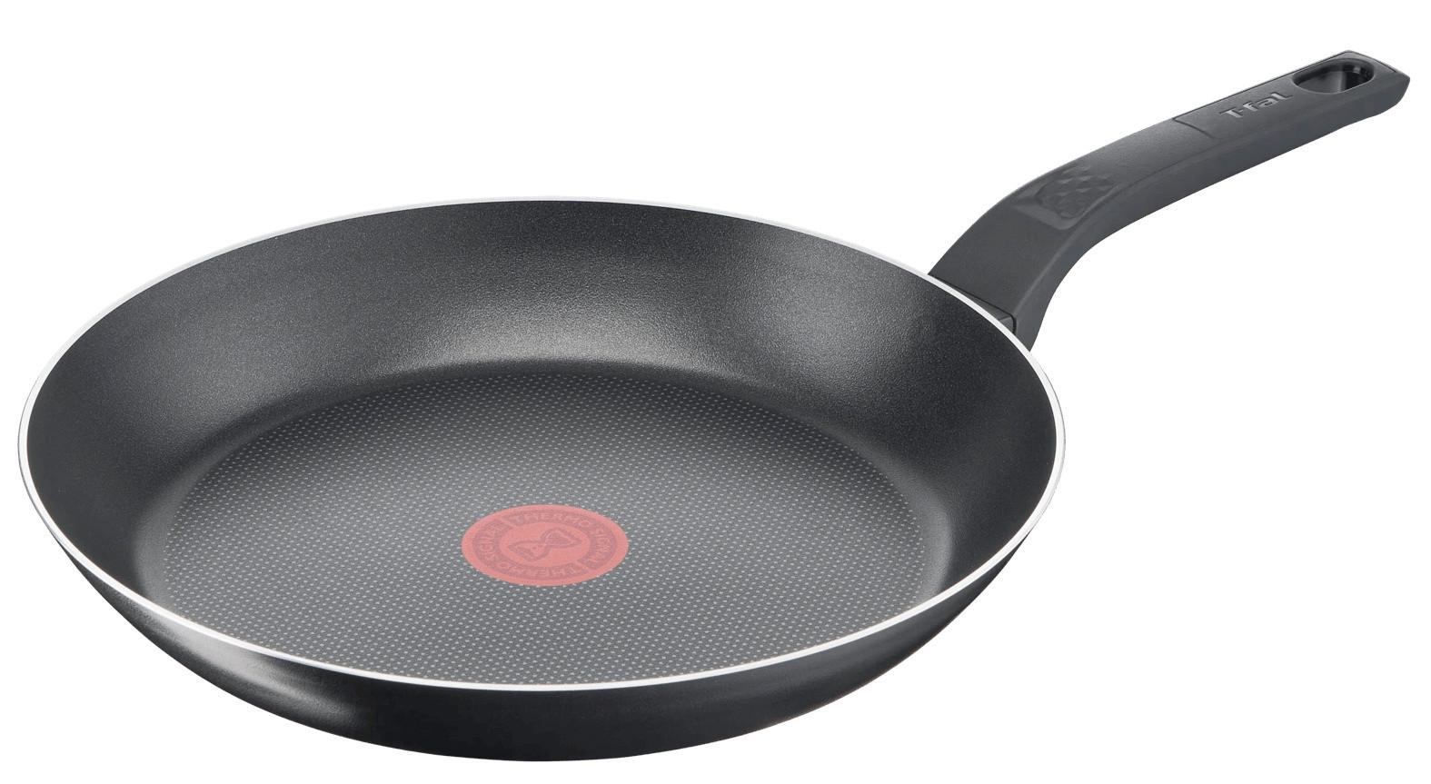 BRATPFANNE EASY COOK&CLEAN - Schwarz, Basics, Metall (28cm) - Tefal