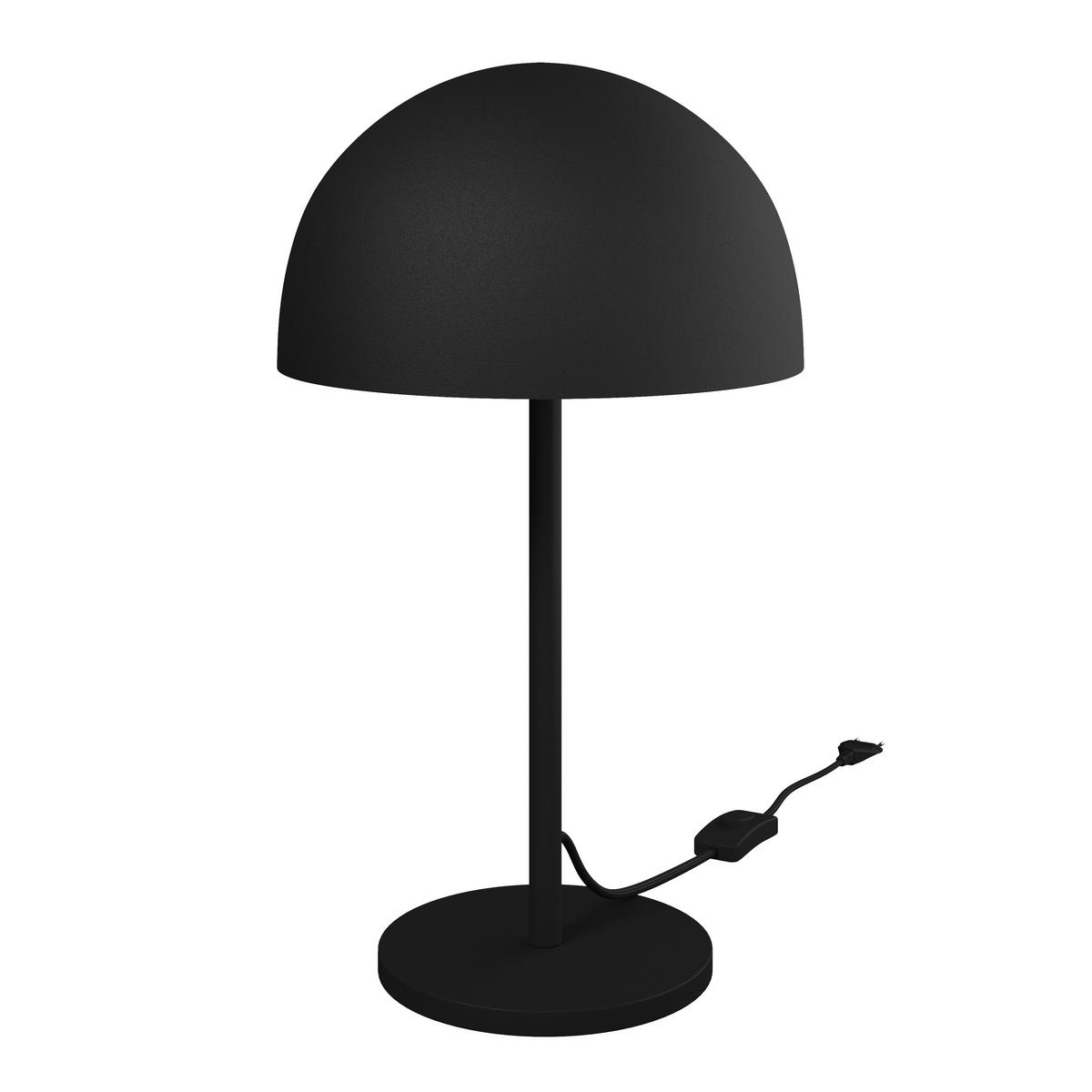 STOLNÍ LAMPA TAILA - černá, Moderní, kov (28/46/28cm) - Bessagi Home