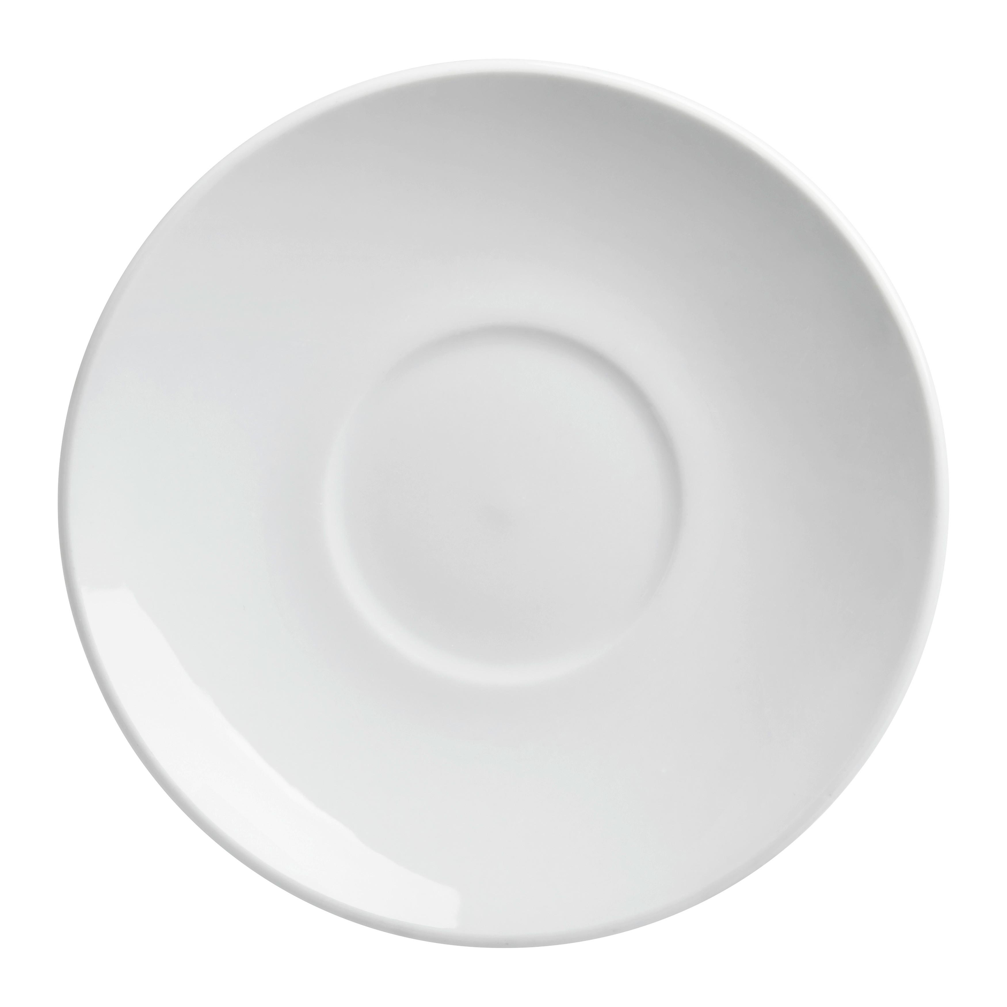Tanierik pod šálku KATARINA - ESPRESSO - biela, Konventionell, keramika (10,8cm) - Based
