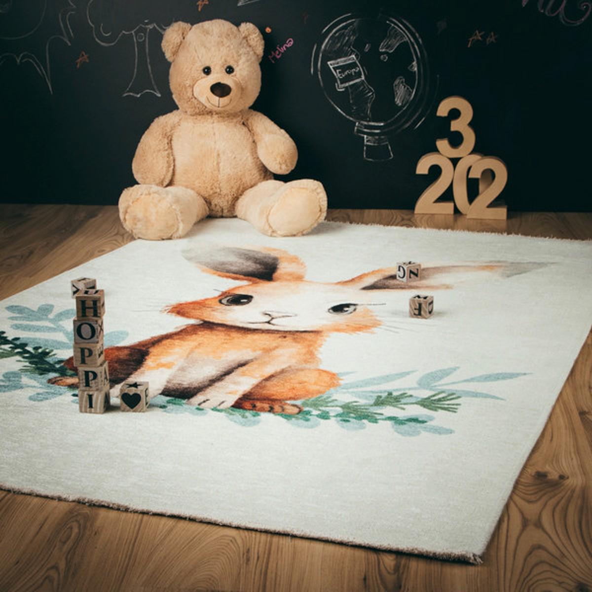 Kinderteppich MY GRETA 629 - Multicolor, Basics, Textil (115/170cm) - Obsession