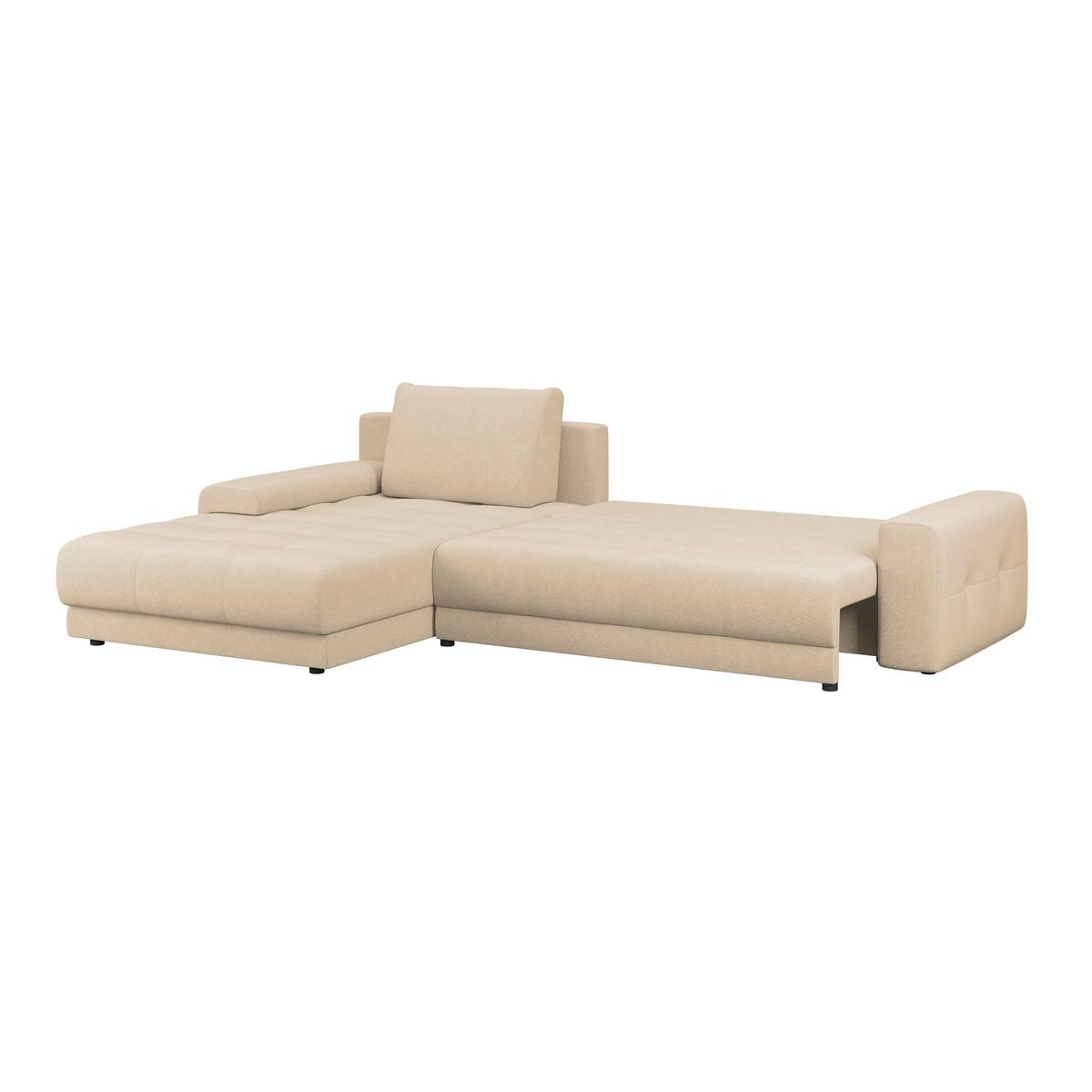 Ecksofa Adria Beige, S: 213x308 cm - Beige, Trend, Textil (213/308cm) - Luca Bessoni