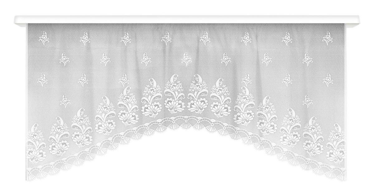 Store Andrea - Weiß, KONVENTIONELL, Textil (450/145cm) - Ondega
