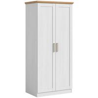 Drehtürenschrank Florenz Sibiu Lärche B: 84 cm - MODERN, Holzwerkstoff (84/185/54cm) - MID.YOU