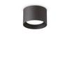 LED-Deckenleuchte Nero Schwarz D: 10 cm - Schwarz, Basics, Metall (10/6,5cm) - Ideal Lux
