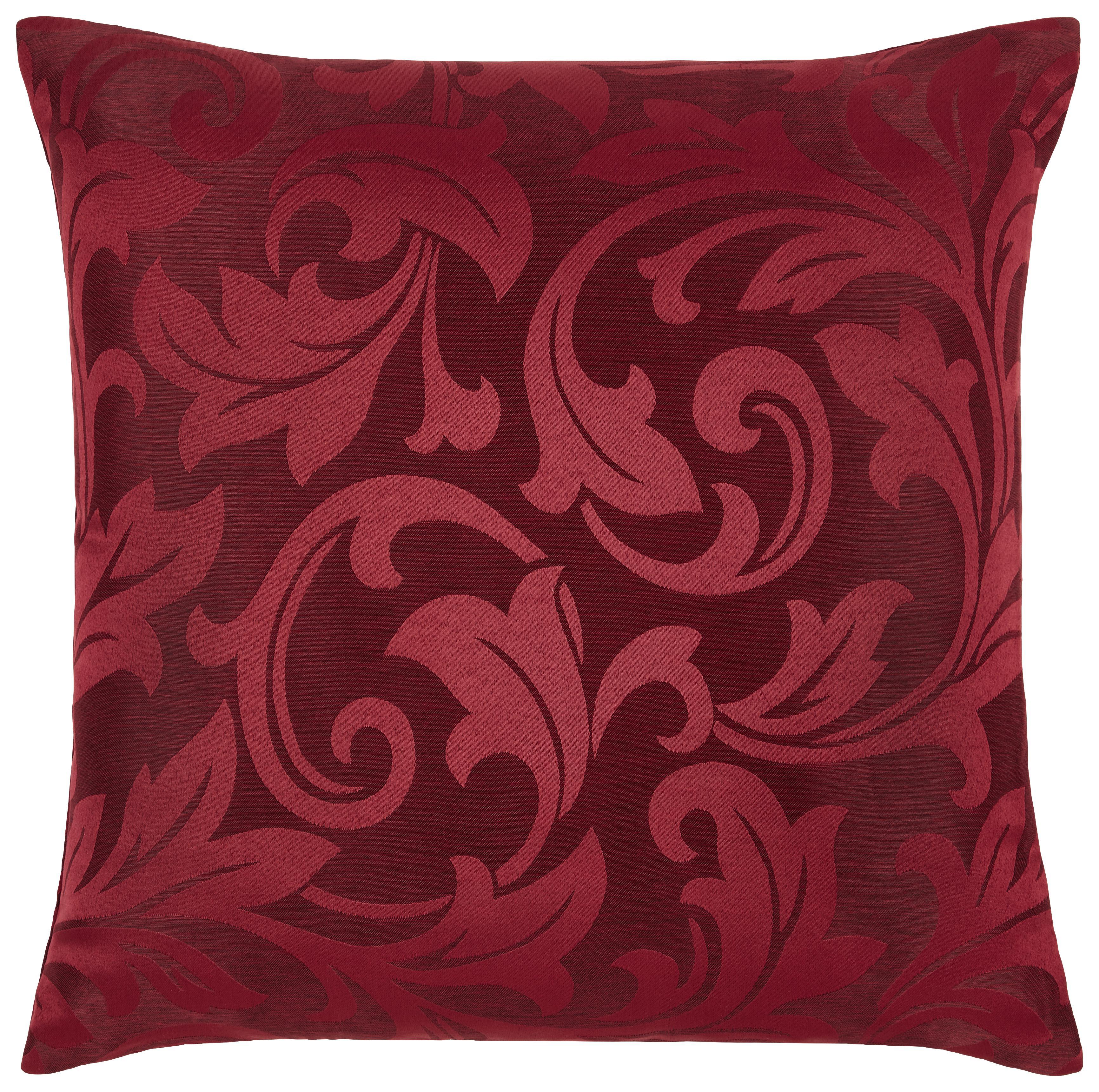 Zierkissen Adelisa - Rot, ROMANTIK / LANDHAUS, Textil (40/40cm) - James Wood