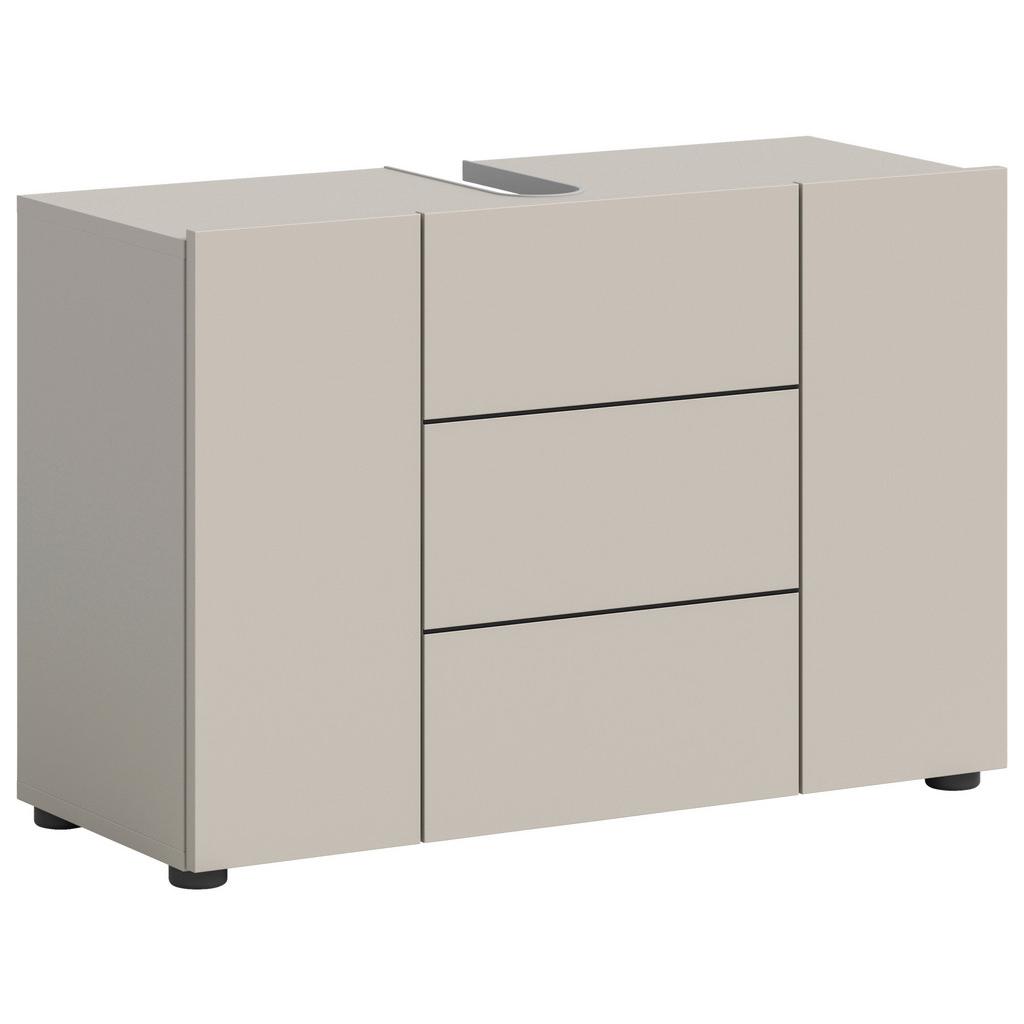 Waschbeckenunterschrank Vira Kaschmir B: 82 Cm