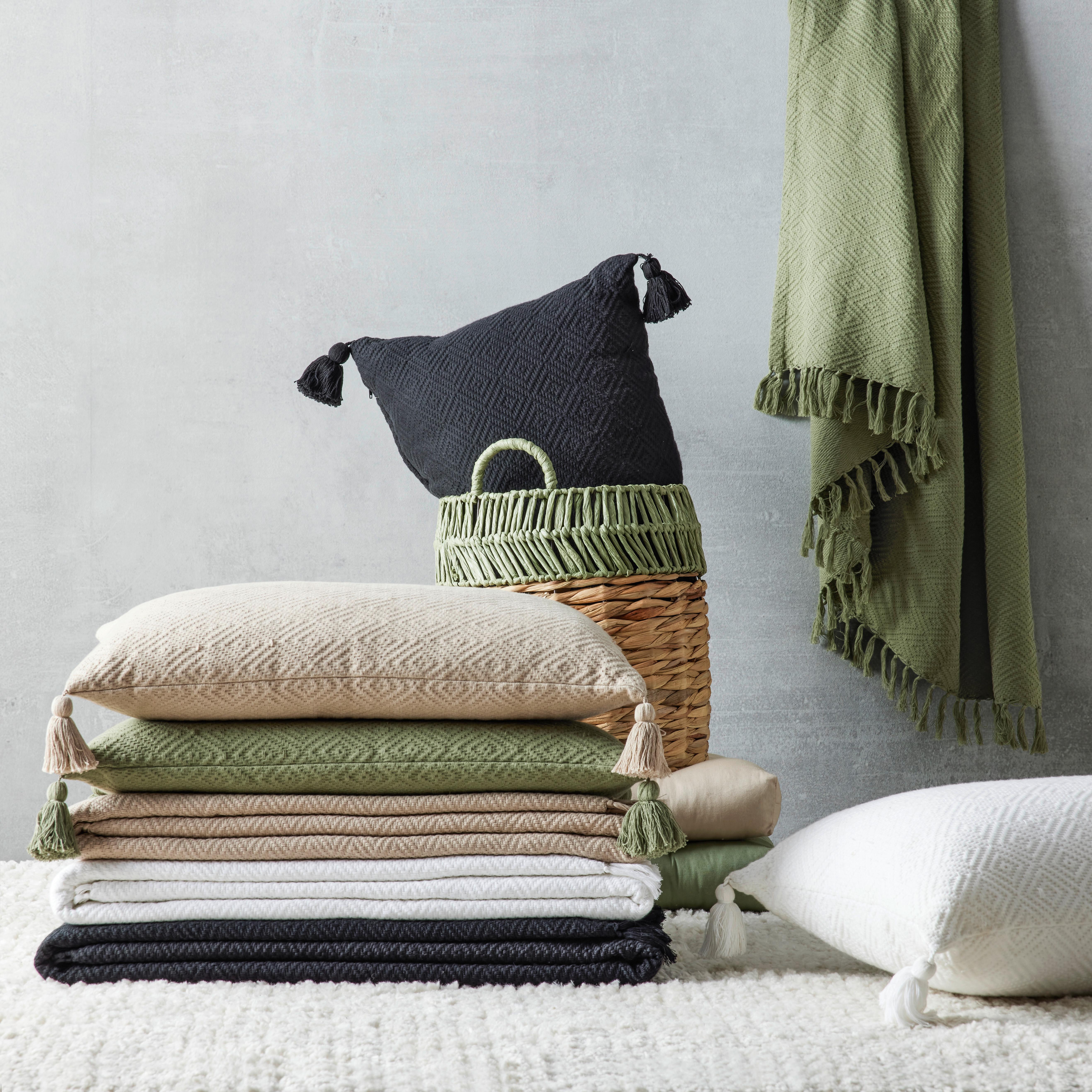 Denní Deka Frieda, 130/180cm, Černá - černá, Lifestyle, textil (130/180cm) - Modern Living