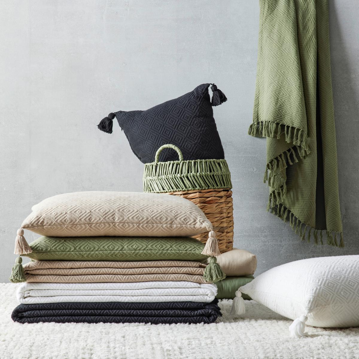 DENNÁ PRIKRÝVKA Frieda, 130/180cm, čierna - čierna, Lifestyle, textil (130/180cm) - Modern Living
