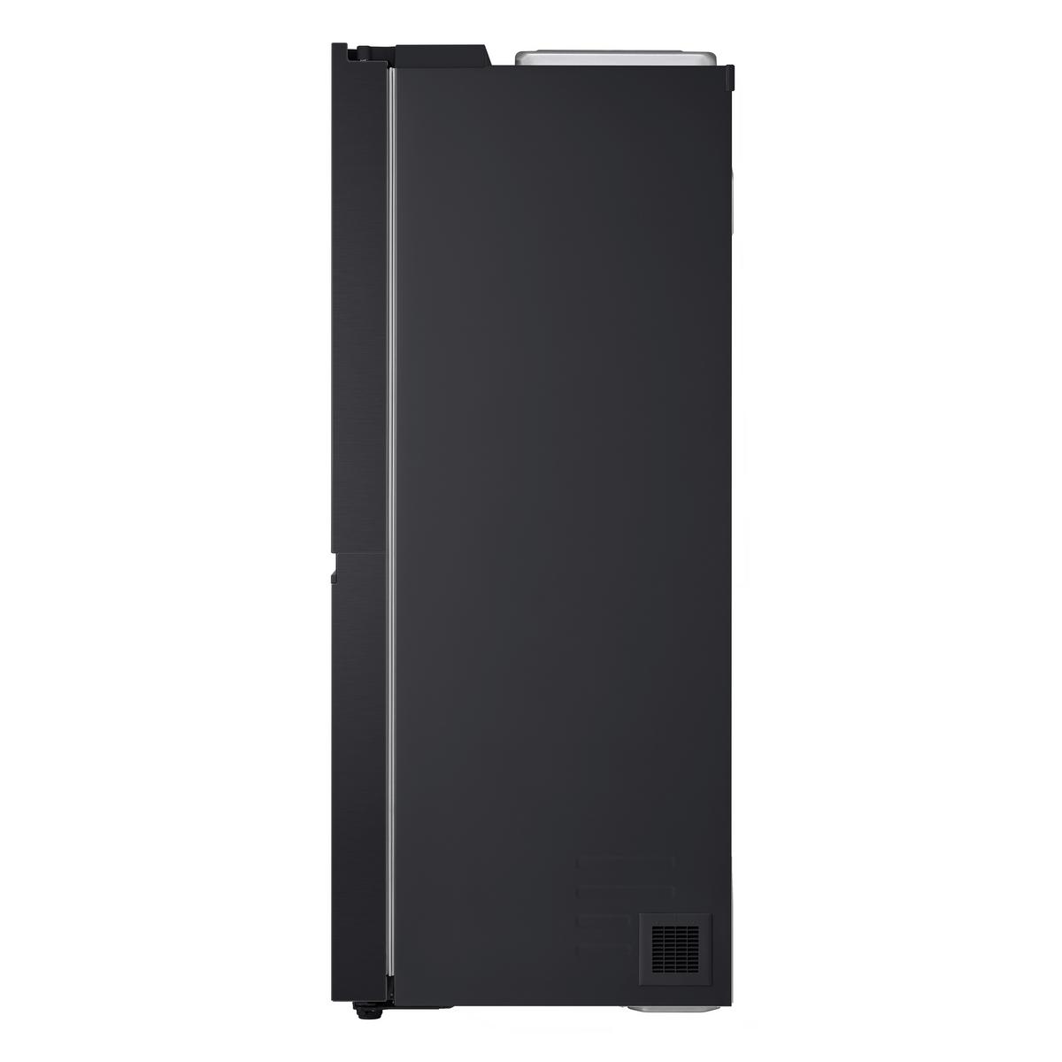 Kühl-gefrier-kombination Lg Gsle91evab - Schwarz, Basics, Metall (92,5/179/73,1cm) - LG