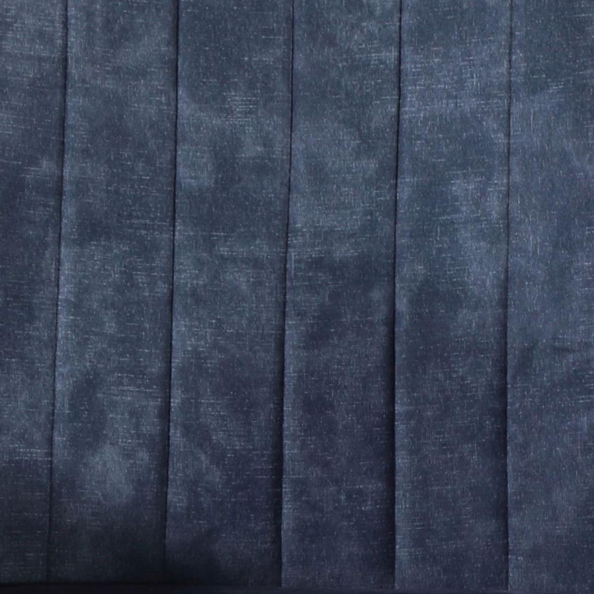Étkezőszék Johanna 2 - fekete/szürke, Modern, textil/fém (57/90/60cm)