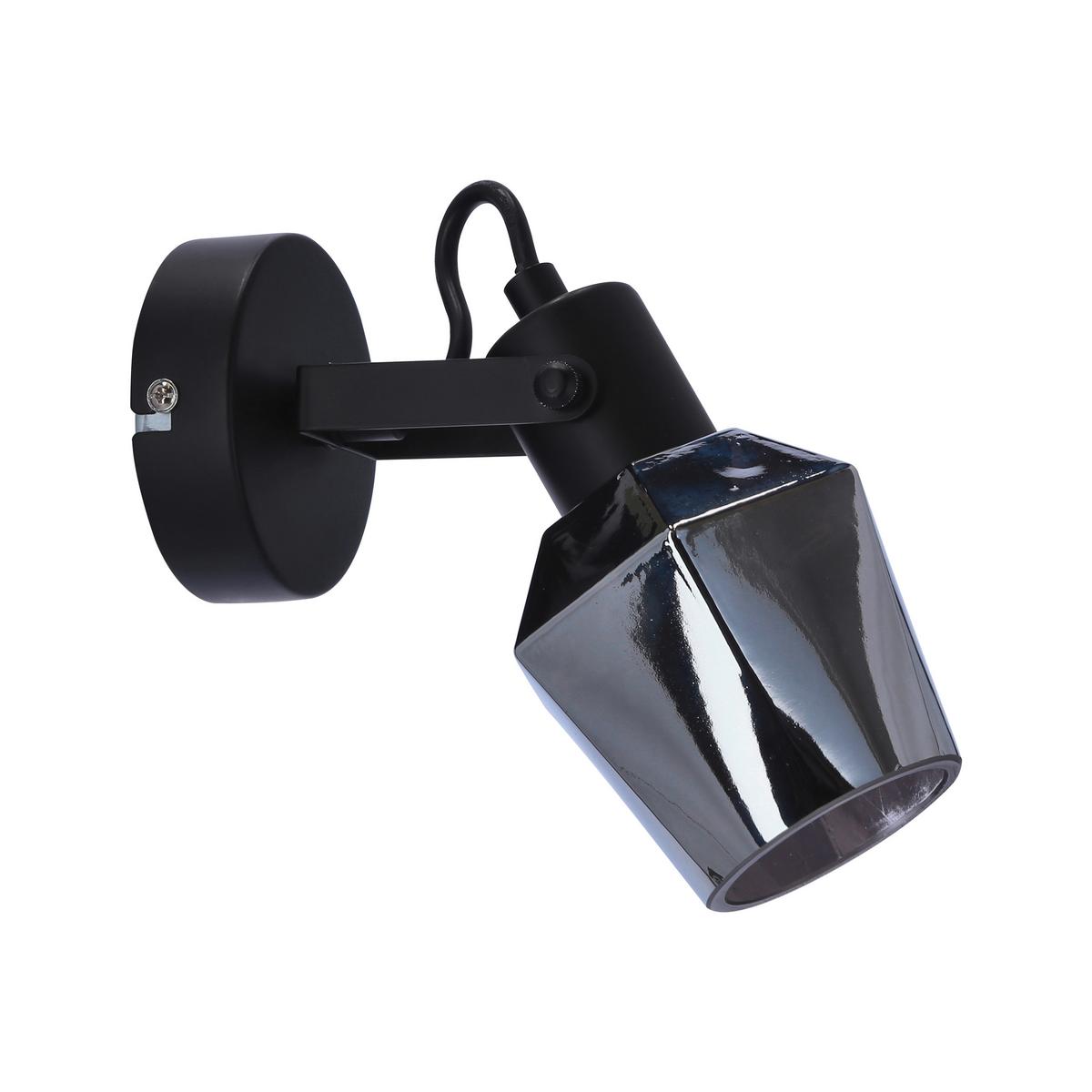 Strahler 91-13347 Randi - Schwarz, Design, Glas/Metall (19/9/16cm)