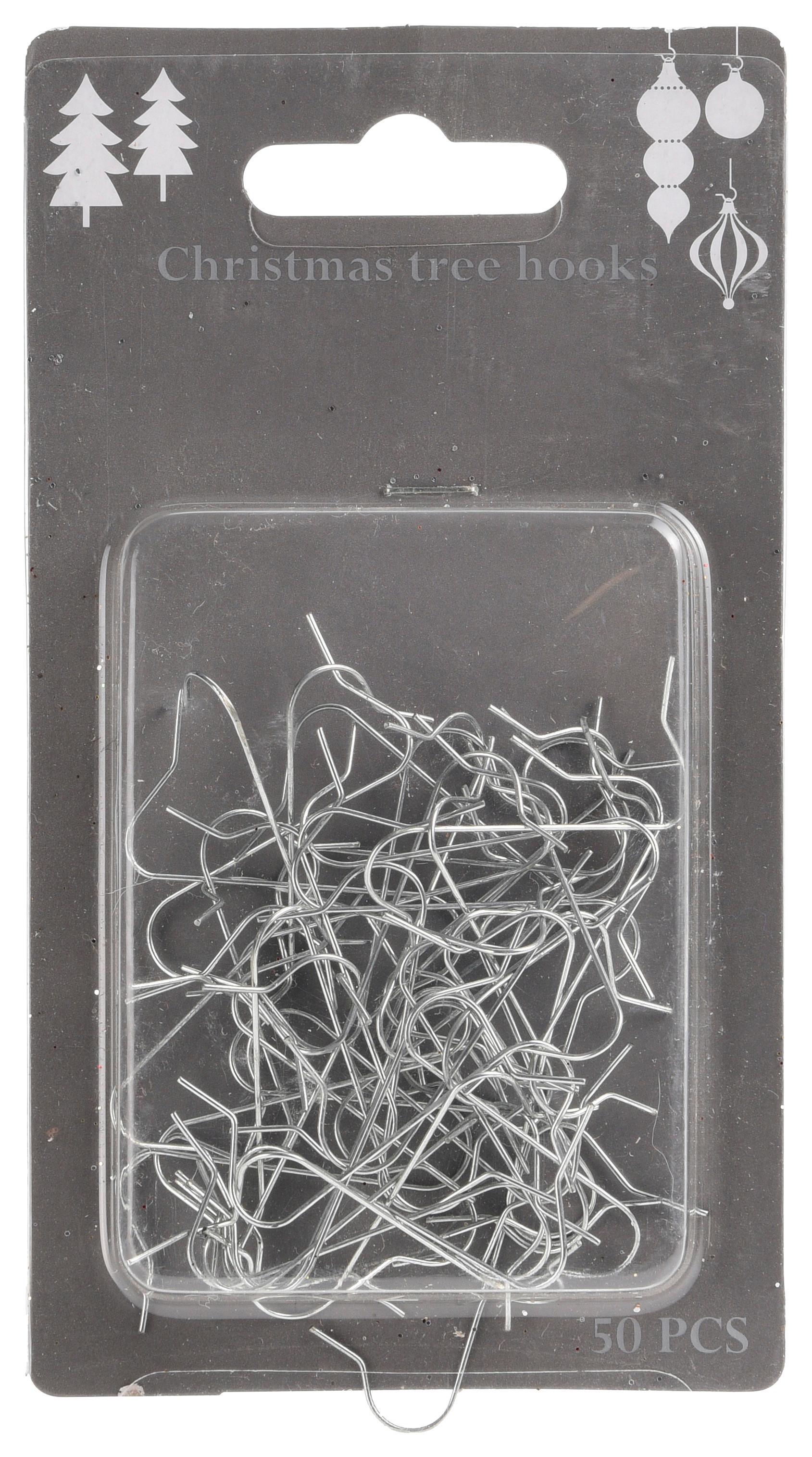 Schnellaufhänger Richie 50 Stk./Pkg. - Silberfarben, KONVENTIONELL, Metall (3/3,5cm)