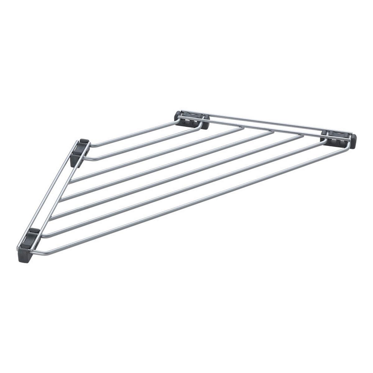 Mosogatóra Tárolópolc Corner-Tex - Basics, műanyag/fém (43/17/2cm) - Metaltex