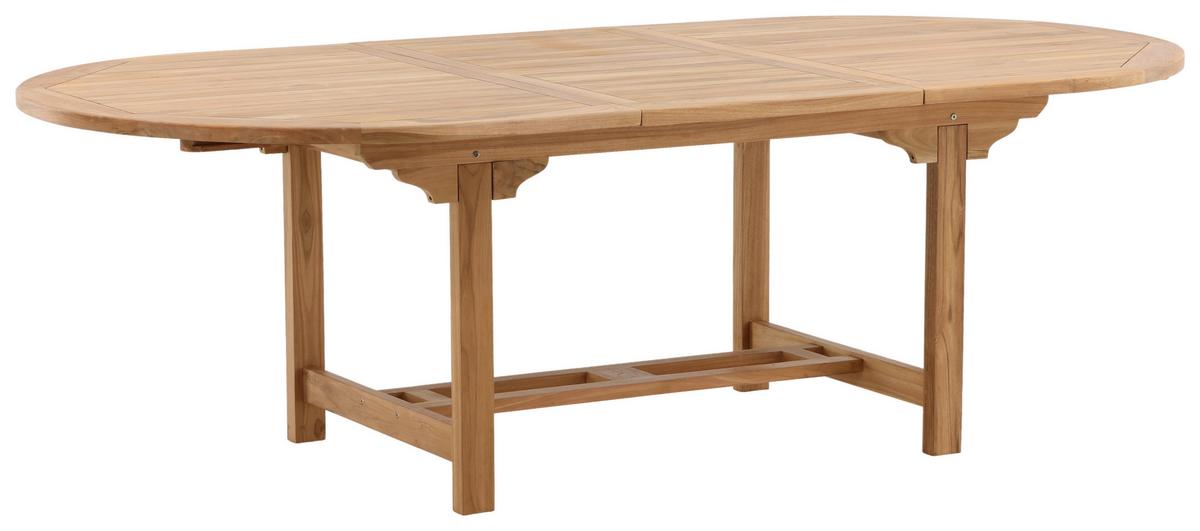 Gartentisch Kenya Teakholz L 180 Cm - Teakfarben, KONVENTIONELL, Holz (180/120/75cm) - Gardenson