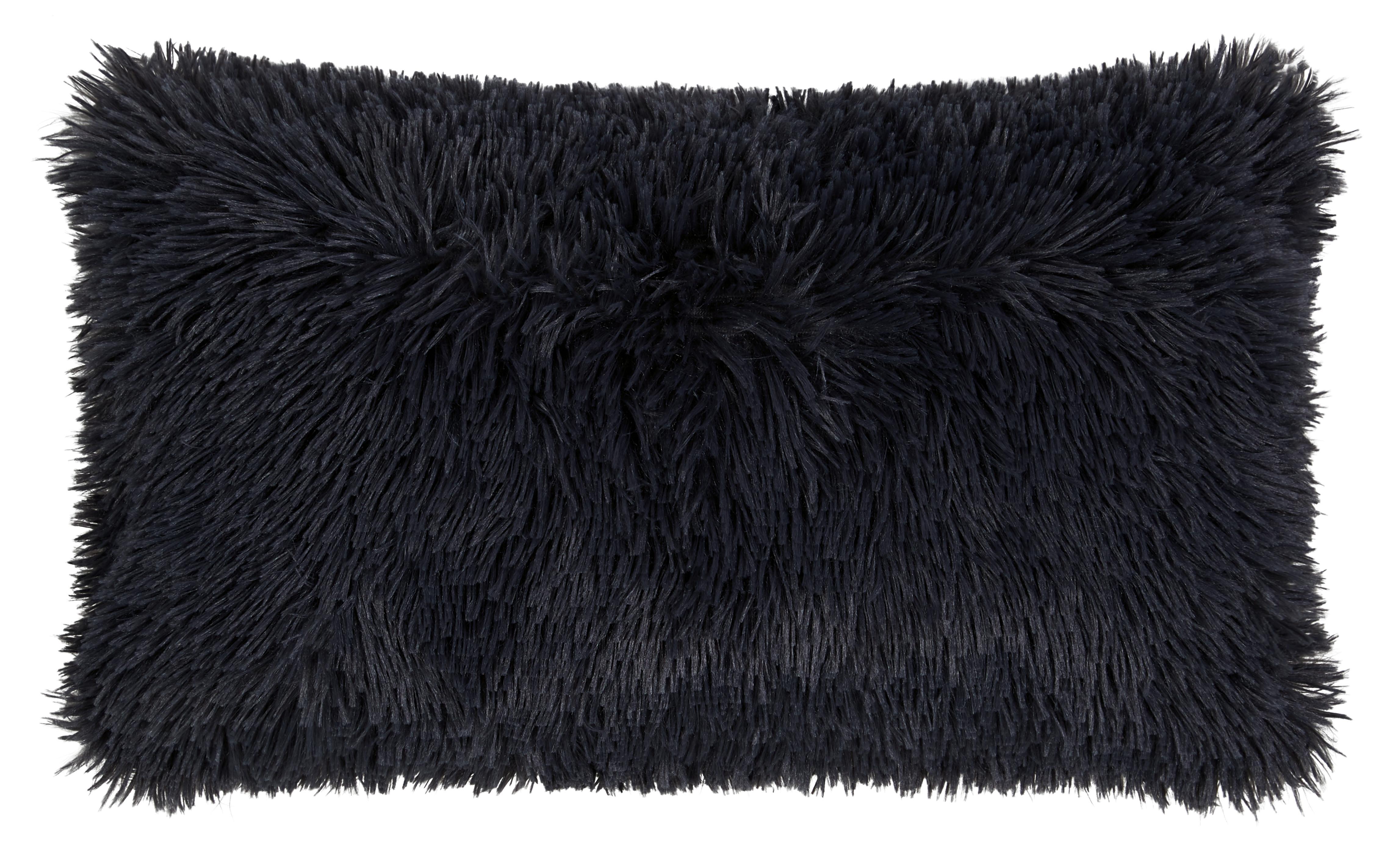 Zierkissen Carina - Anthrazit, MODERN, Textil (30/50cm) - Luca Bessoni