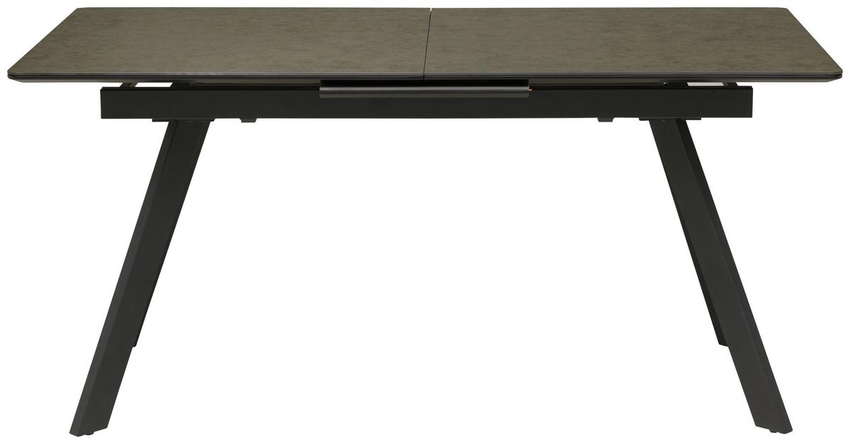 Esstisch Tea - Anthrazit/Schwarz, LIFESTYLE, Keramik/Holzwerkstoff (160-200/76/90cm) - MID.YOU