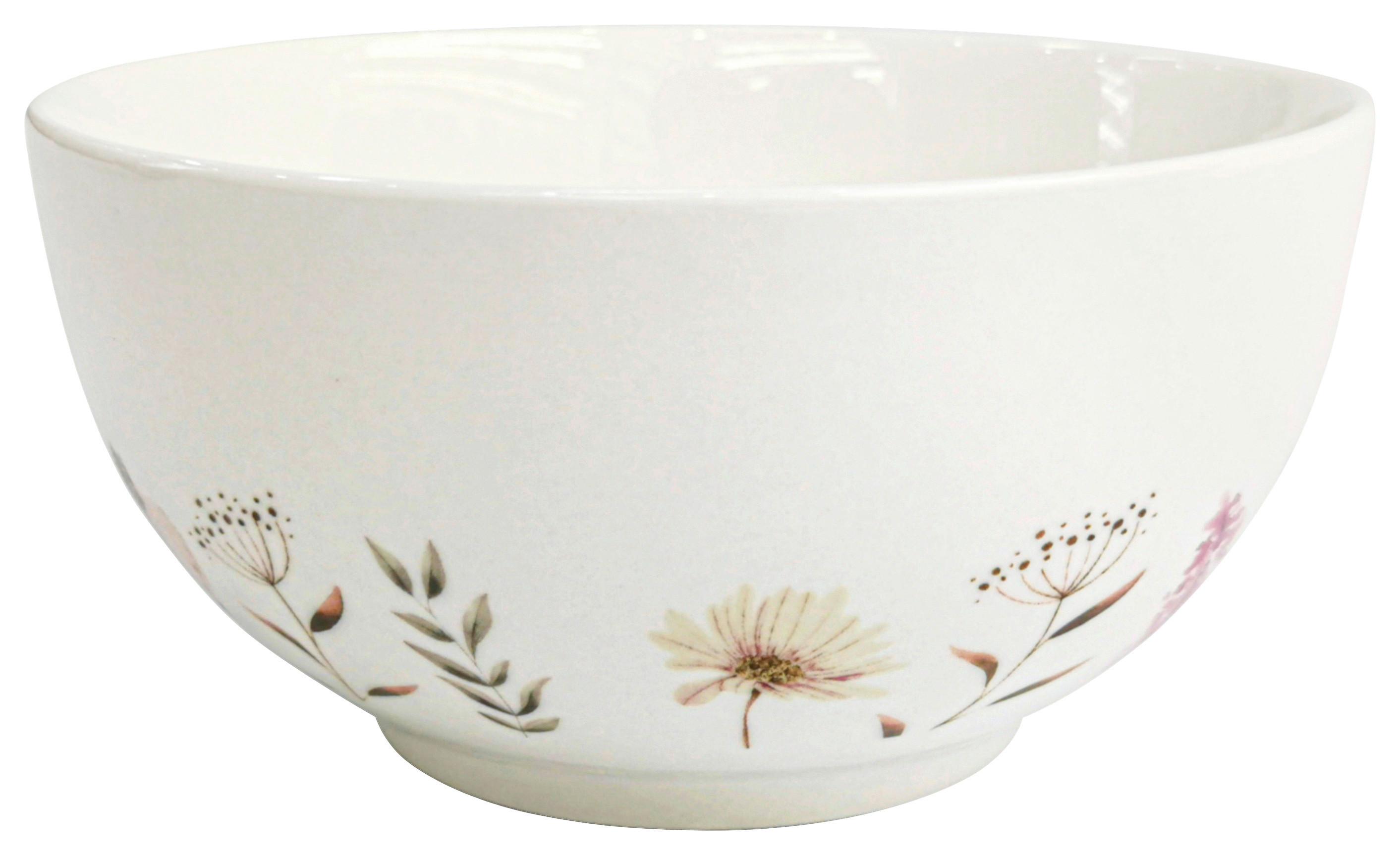 Miska na müsli Amelie, Ø/V: 14/7cm - vícebarevná, Romantický / Rustikální, keramika (14/7cm) - Mömax