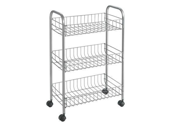 Allzweckwagen Lugano - MODERN, Kunststoff/Metall (23/63/41cm) Allzweckwagen Lugano - MODERN, Kunststoff/Metall (23/63/41cm)
