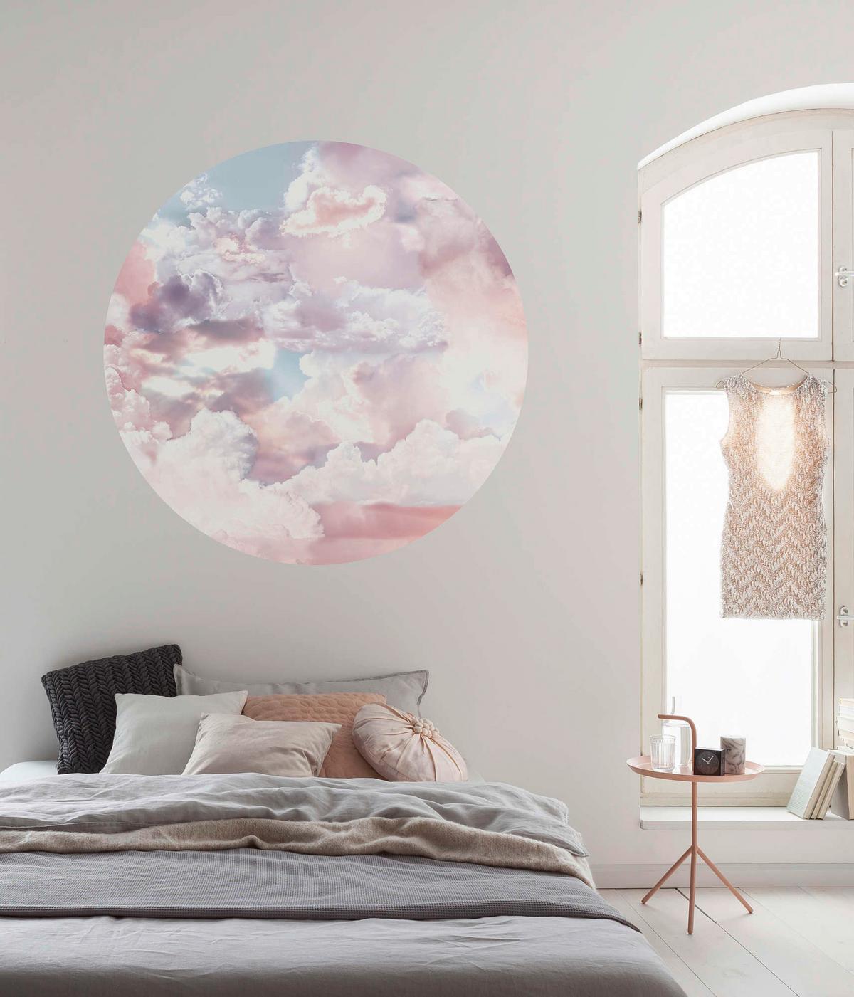 Fototapete Candy Sky - Blau/Rosa, Trend, Papier (125cm) - Komar