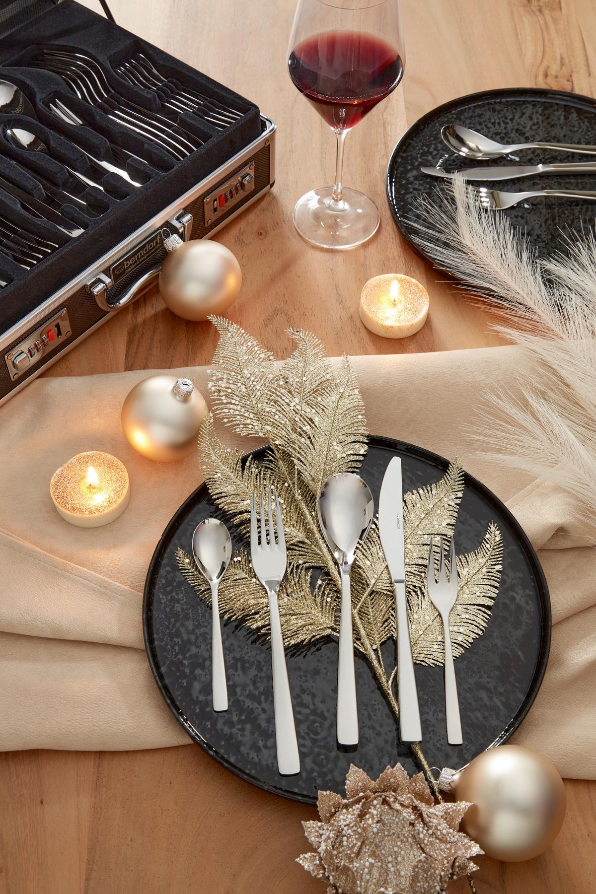 Besteckset Ottawa - Silberfarben, Basics, Metall - Collini