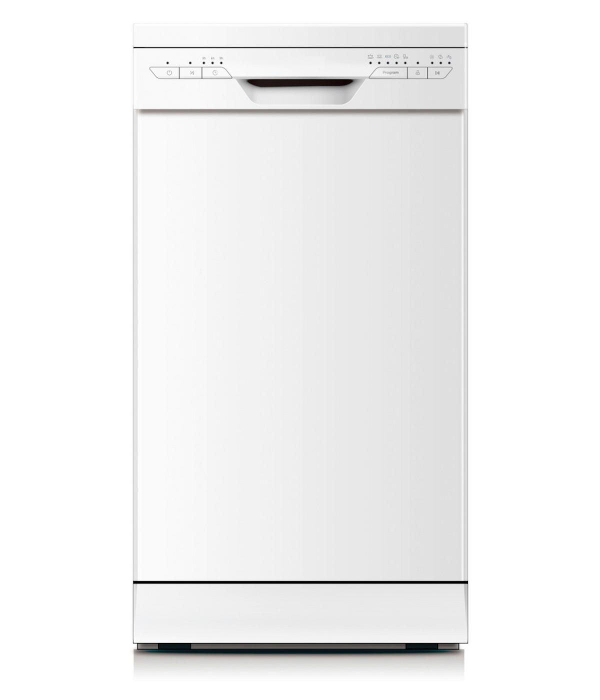 Geschirrspüler Gsp9-4e - Weiß, Trend, Kunststoff/Metall (44,8/84,5/60cm) - PKM