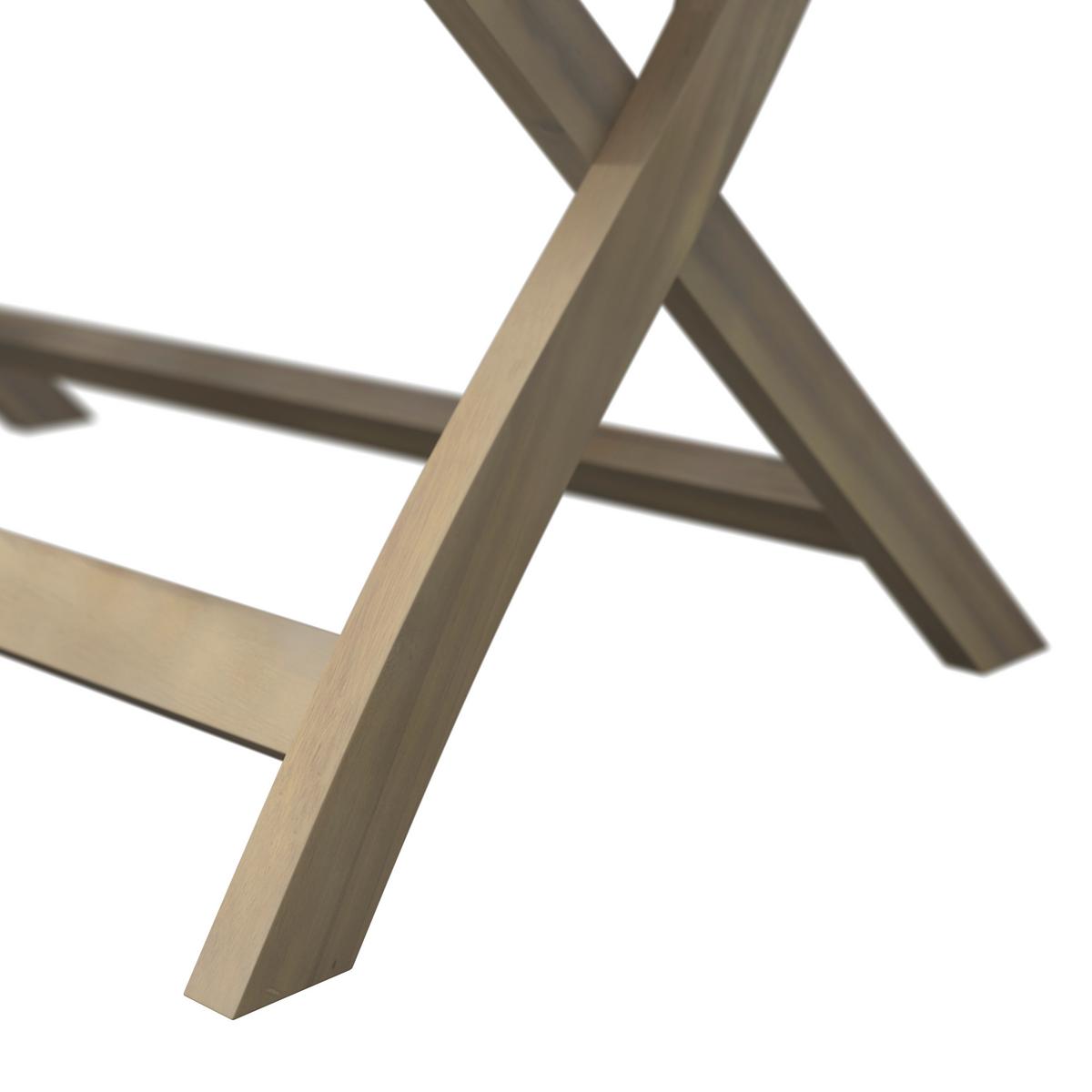 Gartenbank Minsk - Akaziefarben, MODERN, Holz (80/86/54cm) - Beldano