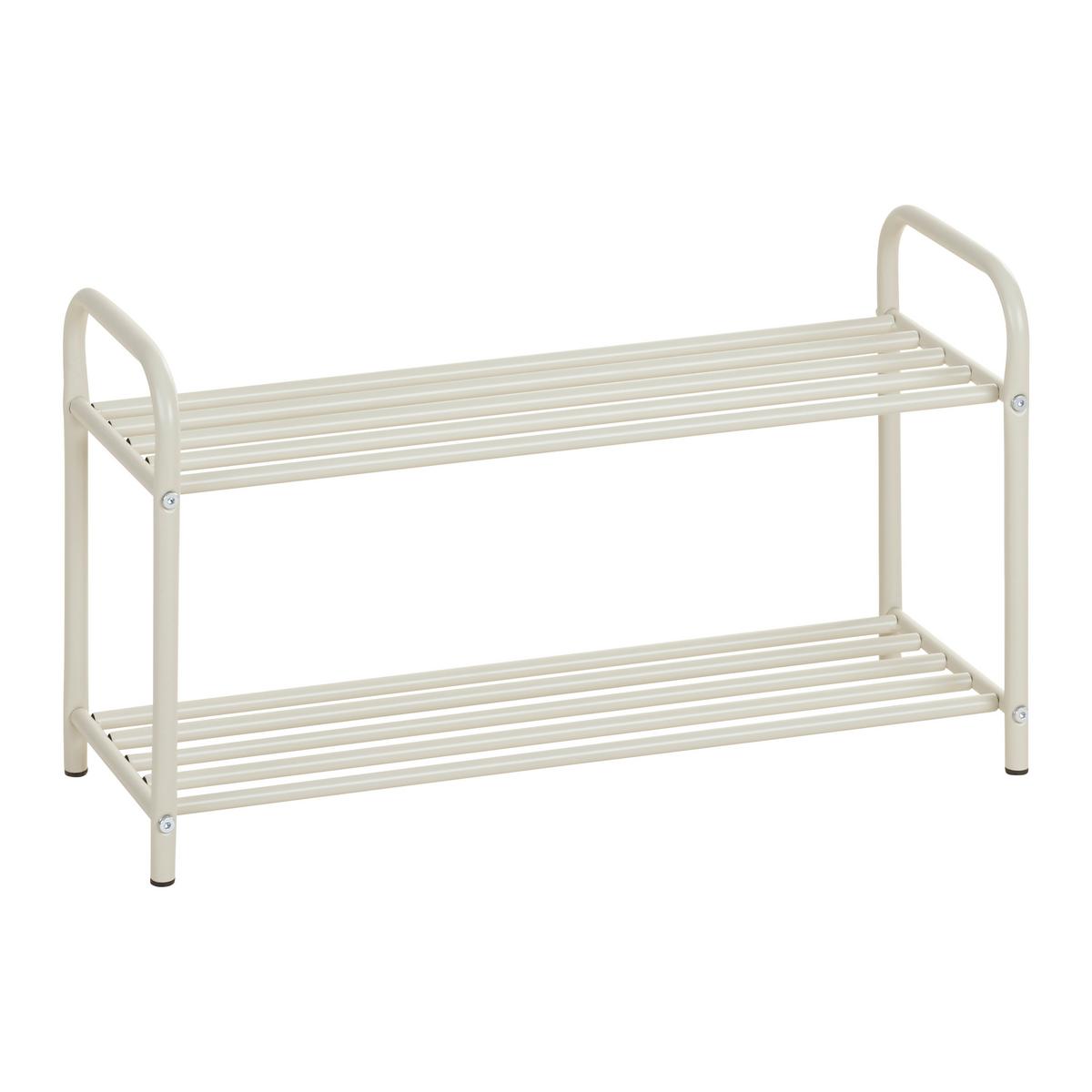 REGÁL NA TOPÁNKY MAX -EXKLUSIV- - čierna/kašmírová, Modern, kov/plast (60/34/23cm) - Mömax