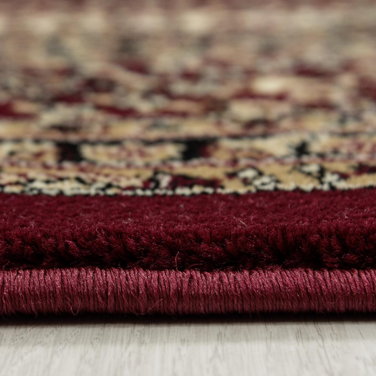 Orientalischer Webteppich Rot Marrakesh 120x170 cm - Rot, KONVENTIONELL, Textil (120/170cm)