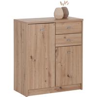 Kommode B: 74 cm 4-You New Eiche Artisan Dekor - Eiche Artisan, MODERN, Holzwerkstoff (74/85,4/34,6cm)