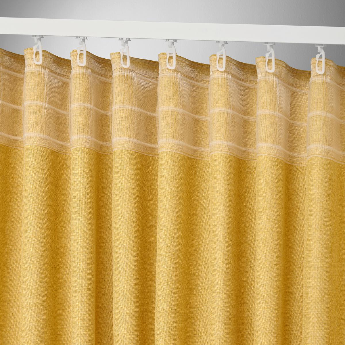 HOTOVÝ ZÁVĚS ULRICH -EXT- -TOP- - žlutá, textil (135/245cm) - Modern Living