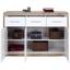 Sideboard Astor - Eichefarben/Weiß, LIFESTYLE, Holzwerkstoff (133/90,5/35cm) Sideboard Astor - Eichefarben/Weiß, LIFESTYLE, Holzwerkstoff (133/90,5/35cm)