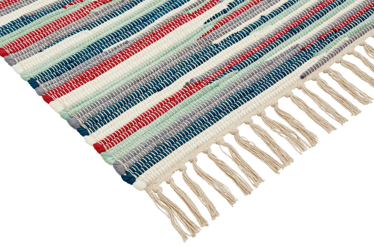 Handwebteppich Annika - Multicolor, MODERN, Textil (70/120cm) - James Wood