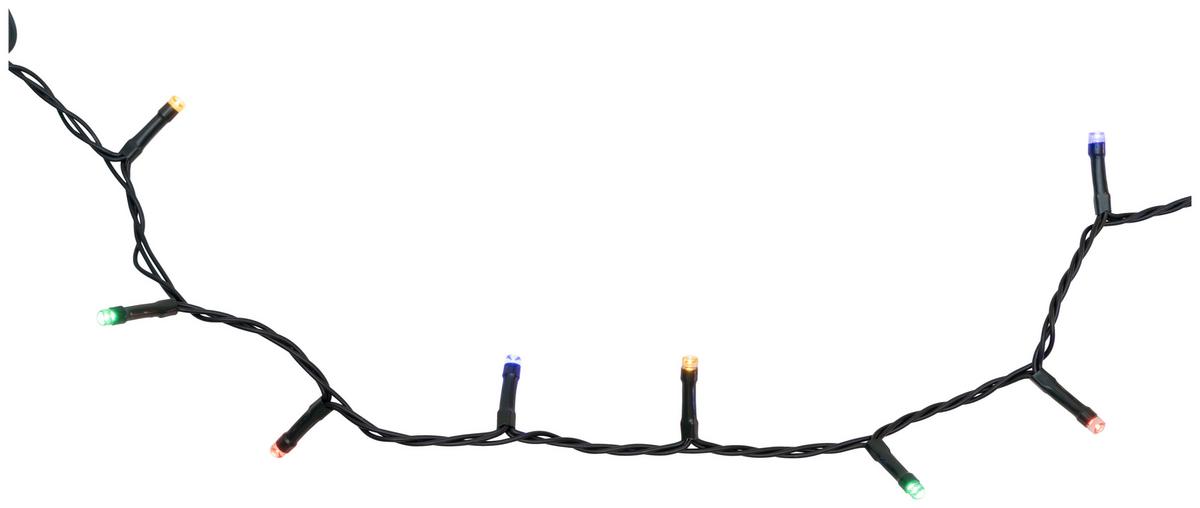 SVETELNÁ REŤAZ NIP - tmavozelená, Romantik / Landhaus, plast (1195cm) - Mömax