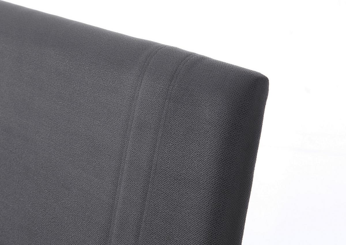 Futonbett Sandro Weiss 140x200cm - Weiß/Grau, Basics, Holzwerkstoff/Textil (204/144/98cm) - MID.YOU