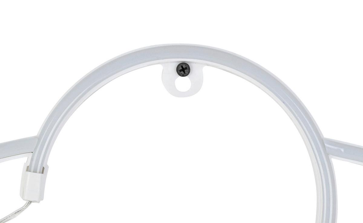 DEKORAČNÉ LED SVIETIDLO PLANETI - biela/ružová, Konventionell, plast (29,3/17,5/1,7cm) - Mömax