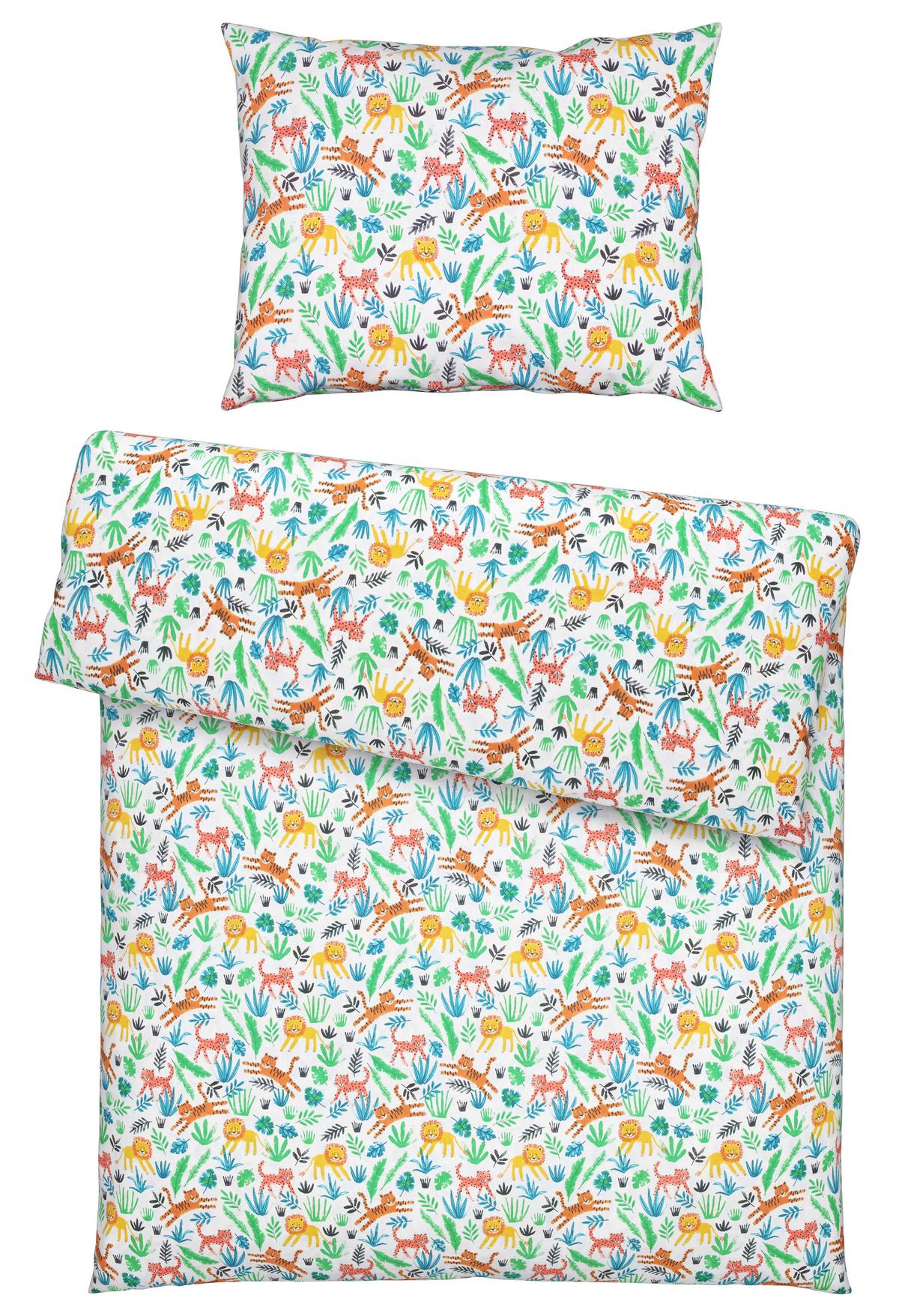 POVLEČENÍ Tiger, 140/200cm - vícebarevná, textil (140/200cm) - Modern Living