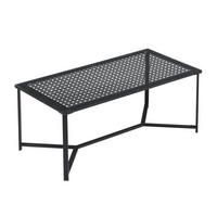 COUCHTISCH Schwarz L: 100cm - Schwarz, Design, Glas/Metall (100/50/42cm) - MID.YOU