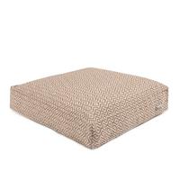 POLŠTÁŘ NA BOX DOBBY - jílová barva, textil (40/40/8cm)