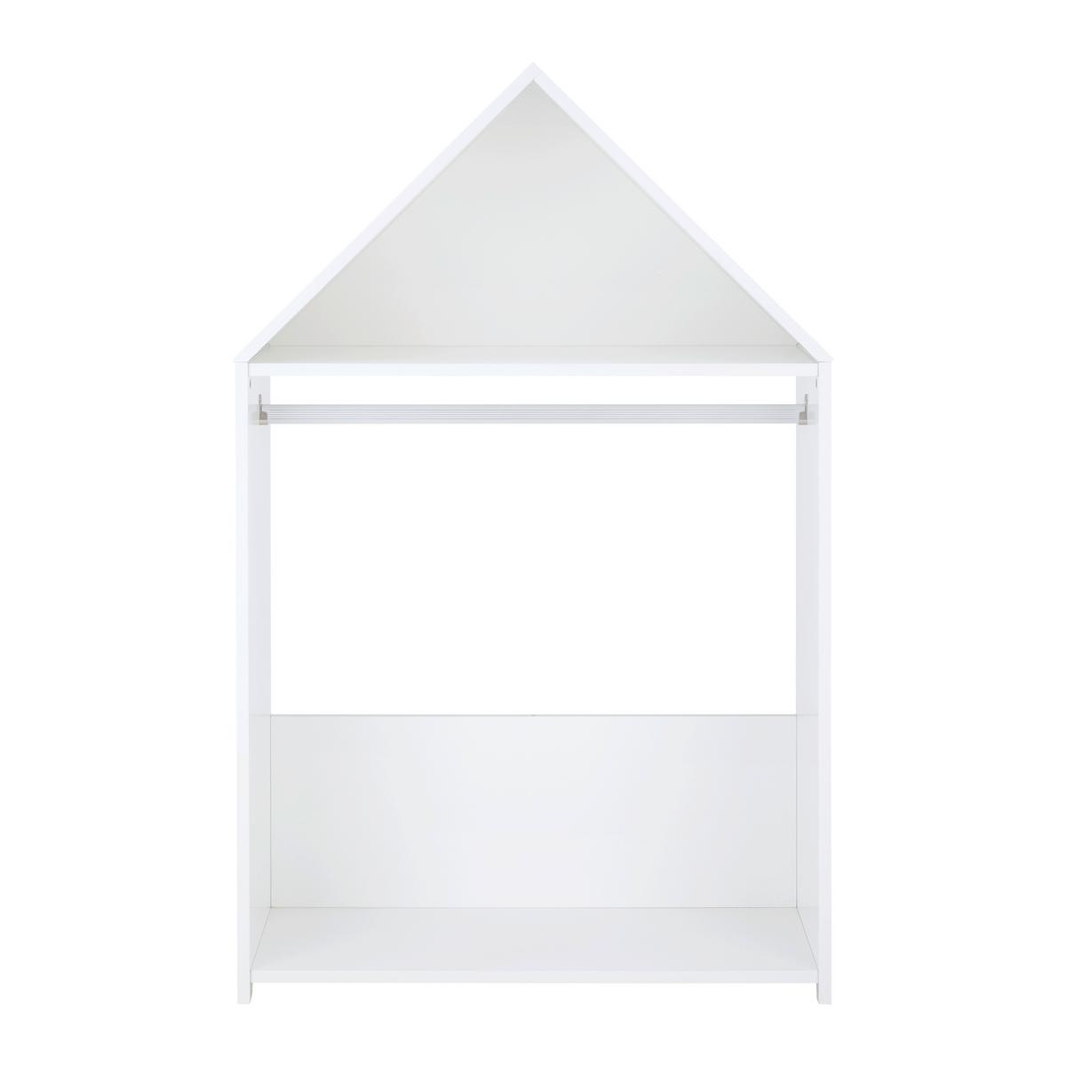 Detský regál LIA - biela, Modern (84/136/36cm) - Bessagi Kids
