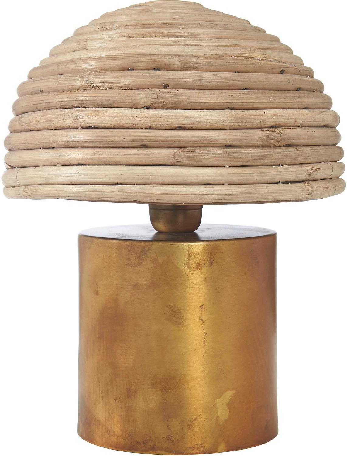 Tischleuchte 3783218  Bess - Naturfarben, Design, Metall (26/32cm)