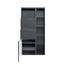 Midischrank mit Soft-Close Cardiff B: 65cm, Graphit - Graphitfarben/Grau, Design, Holzwerkstoff (65/130/35cm) - Xora Midischrank mit Soft-Close Cardiff B: 65cm, Graphit - Graphitfarben/Grau, Design, Holzwerkstoff (65/130/35cm) - Xora