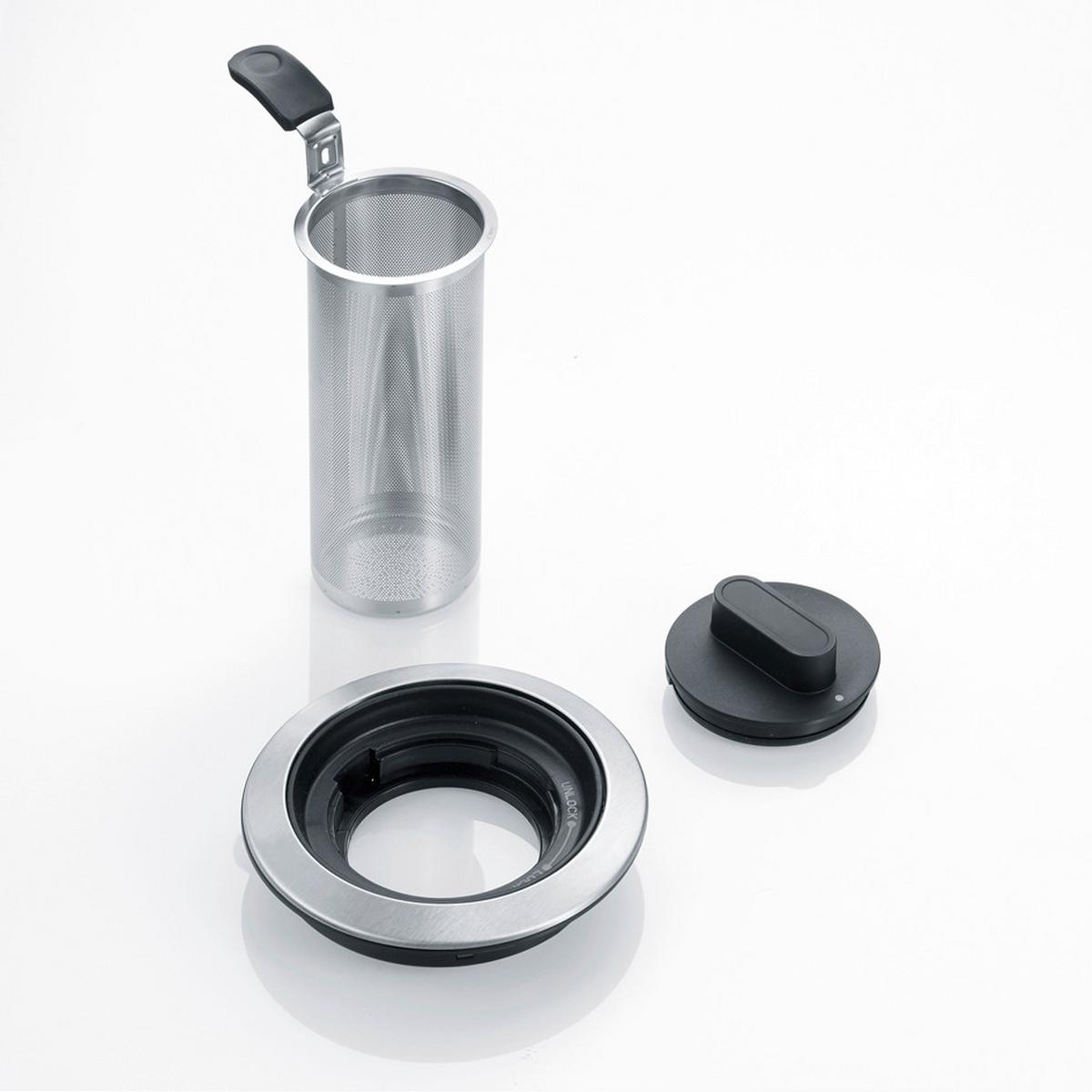 Wasserkocher Wk 3479 - Edelstahlfarben, KONVENTIONELL, Glas/Metall (21/27/23cm) - Severin