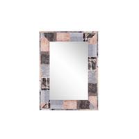 Dekospiegel Senara I Multicolor BxH: 78x58 cm - Multicolor, MODERN, Glas/Holzwerkstoff (78/58cm)